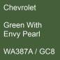 Preview: Chevrolet, Green With Envy Pearl, WA387A / GC8.